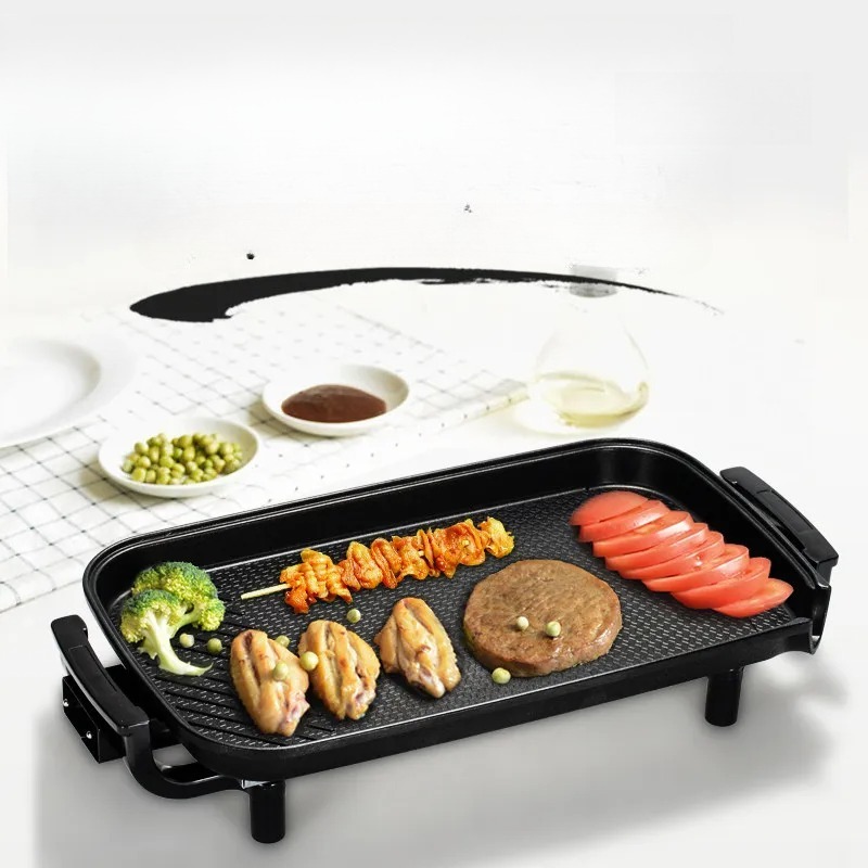 Raclette Grill Table - Electric Grill Smokeless Indoor BBQ Korean