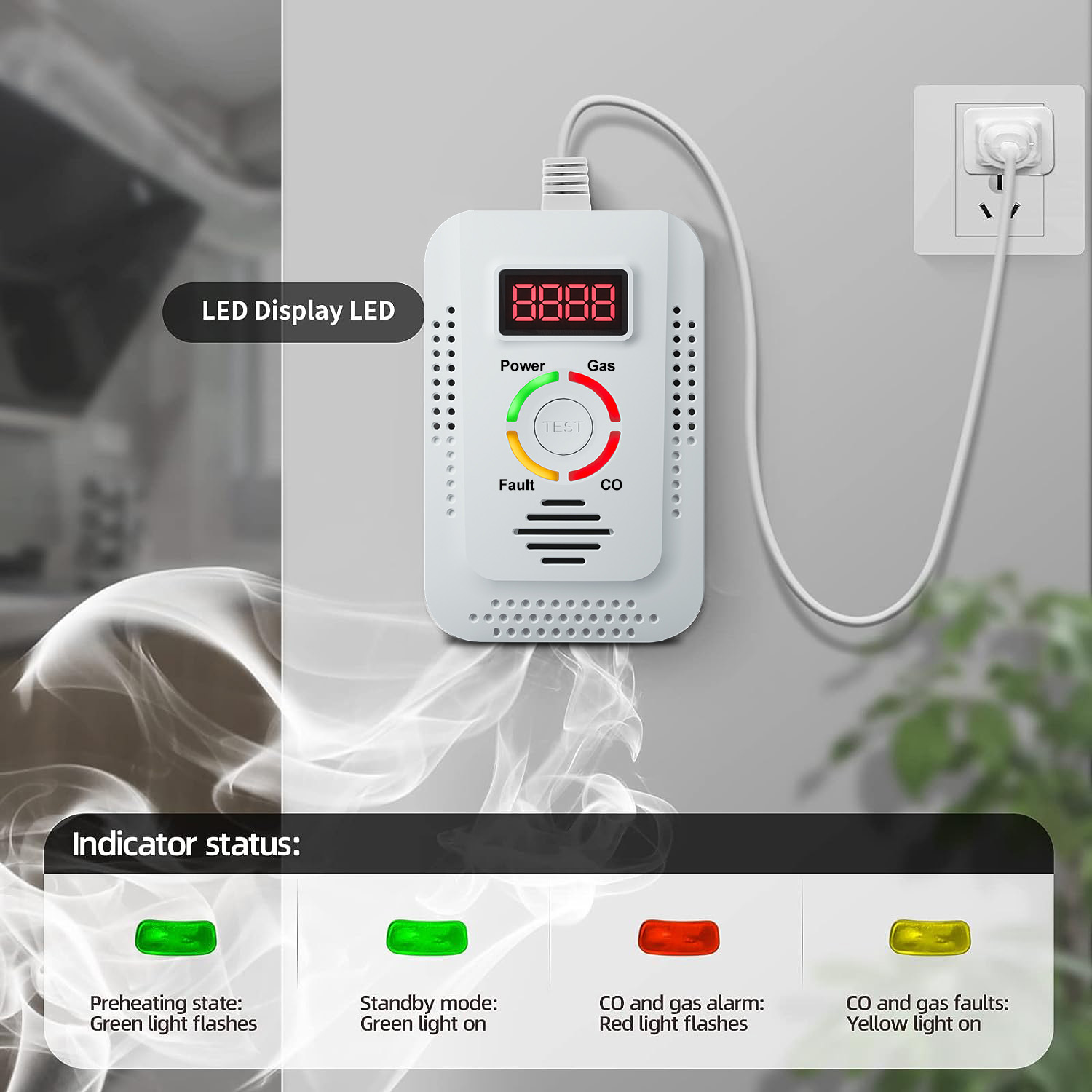 Carbon Monoxide CO And Natural - Kitchen Appliances Video review and price