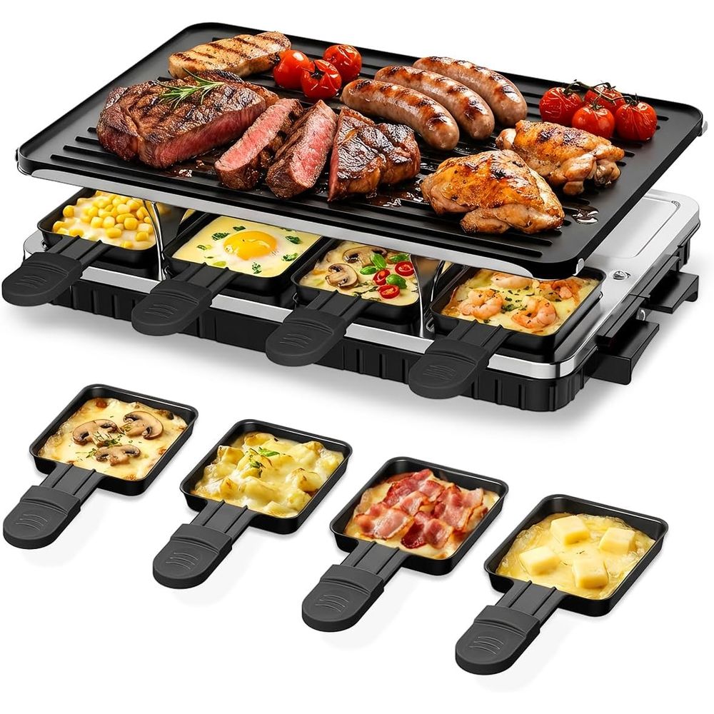 Raclette Table Grill, 2-in-1 K - Raclette Grill Table review and price
