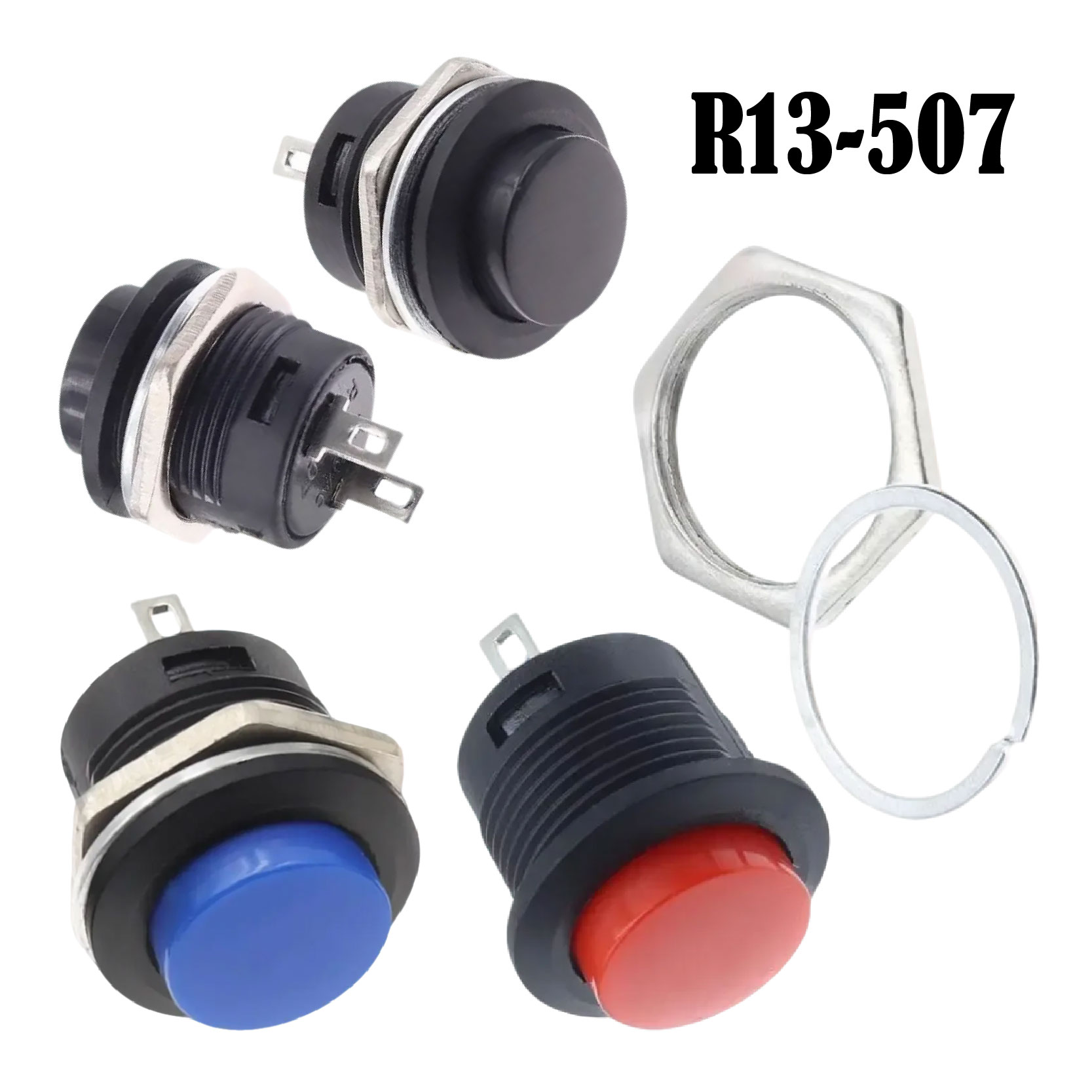 5/20Pcs 16mm Self-Reset 6Color - Kitchen Appliances Small review and price
