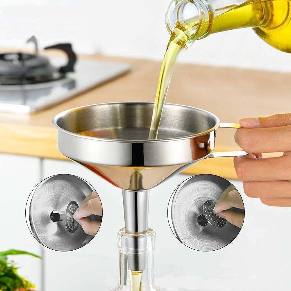 1Pc Stainless Steel Cooking Oi - Kitchen Appliances Cooking review and price