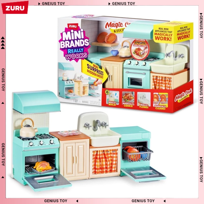 Zuru Mini Brands Magic Cook Ki - Kitchen Appliances Cooking review and price