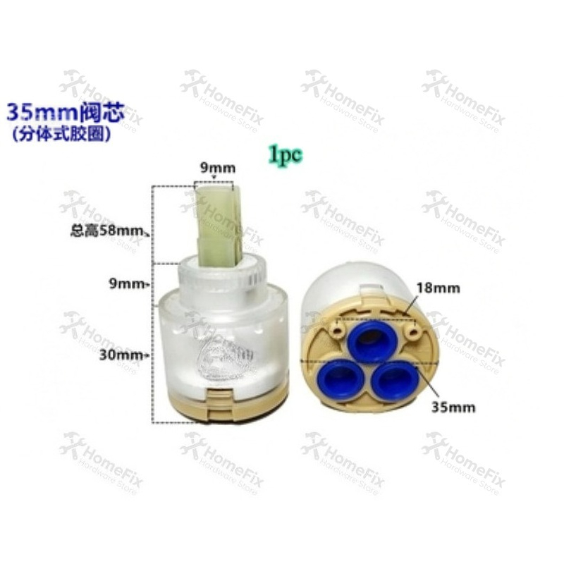 1Pcs Ceramic Valve Core 28mm 3 - Kitchen Appliances Integrated review and price