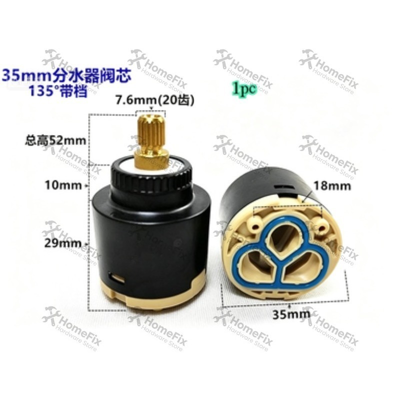 1Pcs Ceramic Valve Core 28mm 3 - Kitchen Appliances Integrated review and price