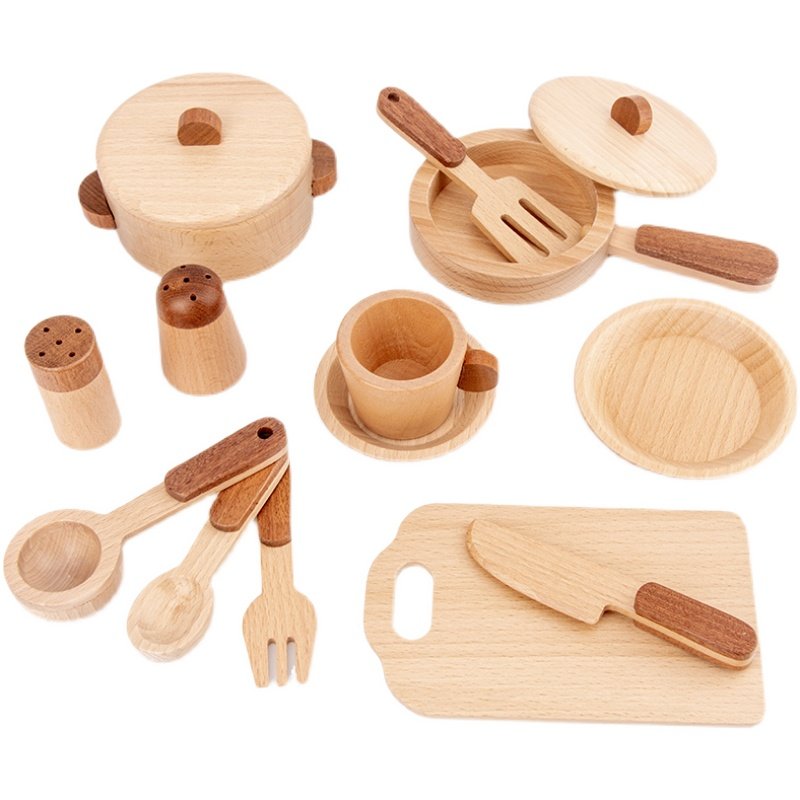 Maoduo Toys Beech Wooden Kids  - Kitchen Appliances Cooking review and price