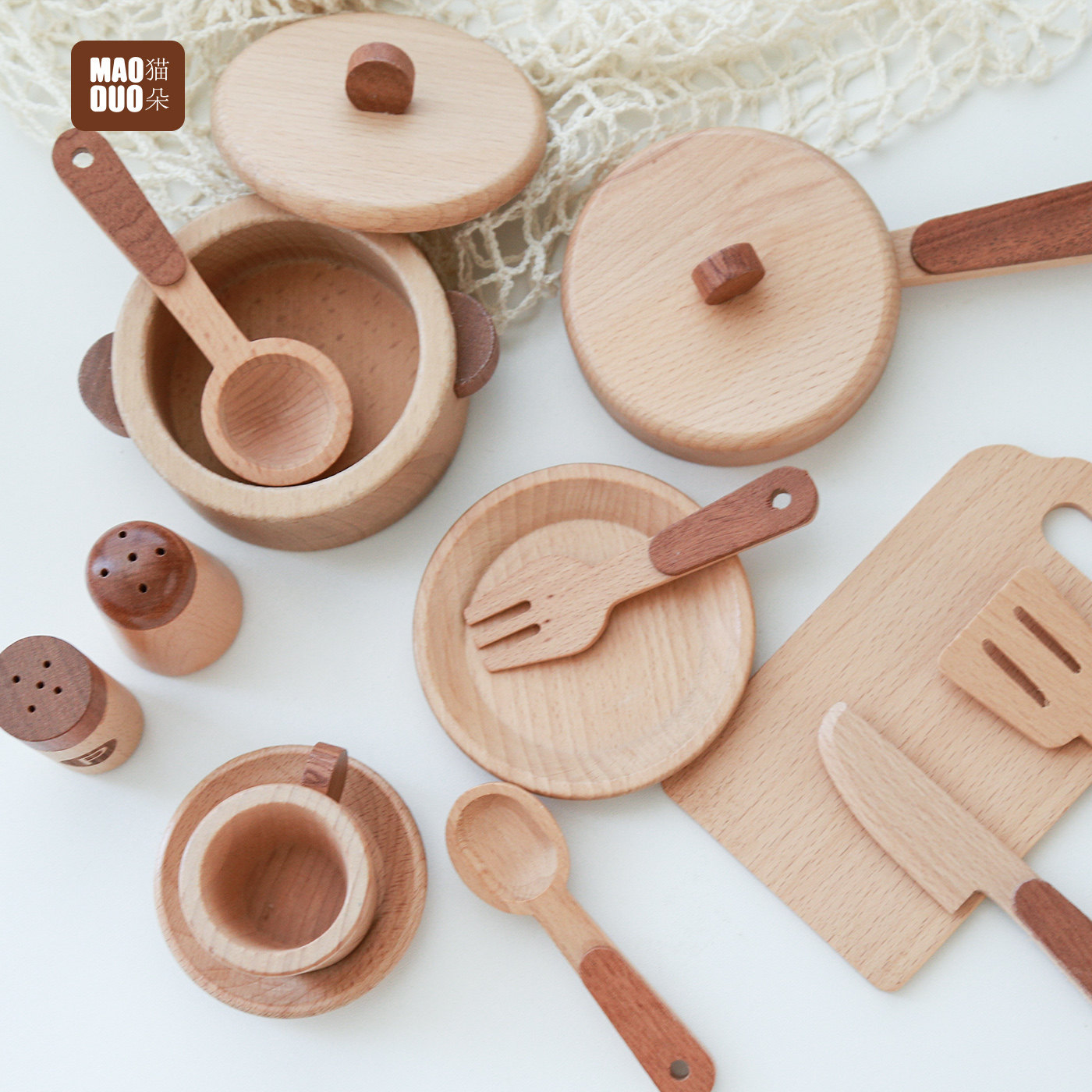 Maoduo Toys Beech Wooden Kids  - Kitchen Appliances Cooking review and price