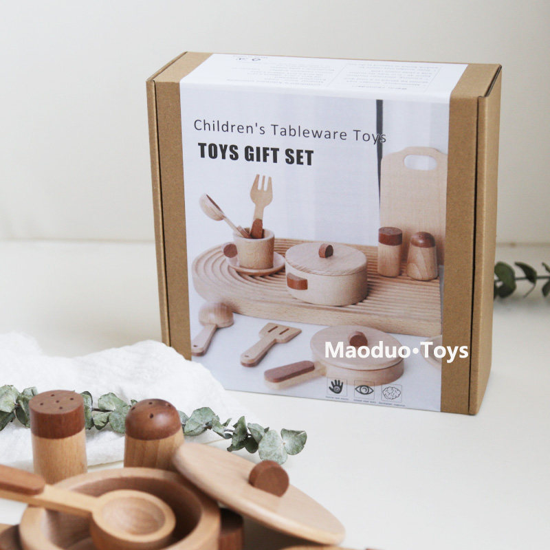 Maoduo Toys Beech Wooden Kids  - Kitchen Appliances Cooking review and price
