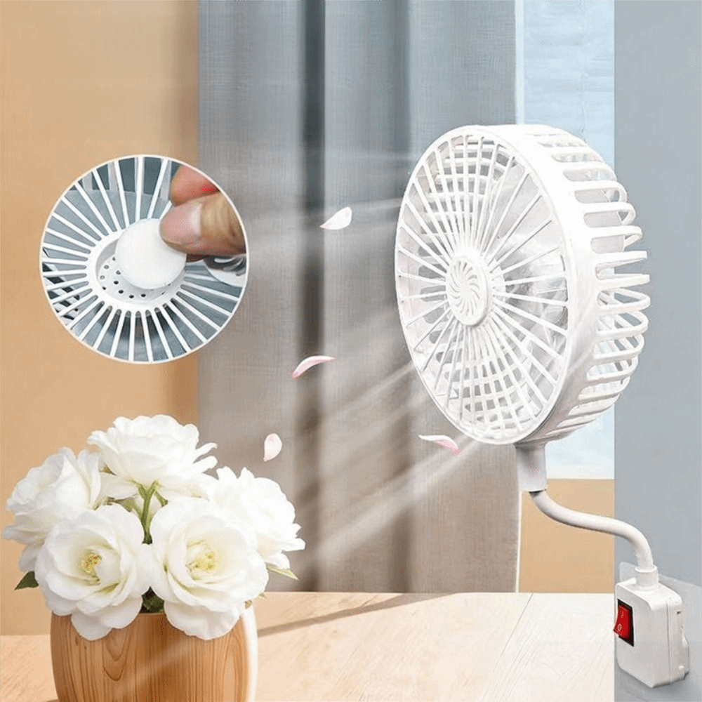 360 Rotatable Socket Fan with  - Kitchen Appliances Uk review and price