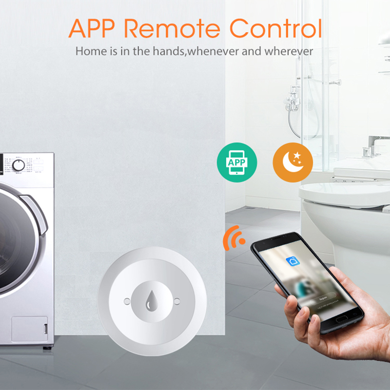 Zigbee Water Sensor Flood Leak - Kitchen Appliances Video review and price