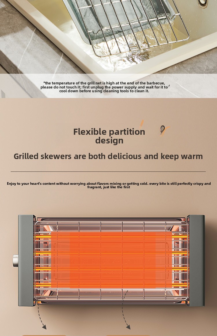 Home Smokeless Electric BBQ Gr - Raclette Grill Table review and price