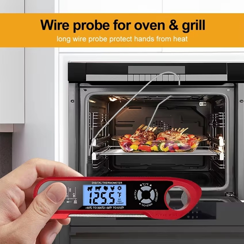 Meat Thermometer Dual-Probe Di - Kitchen Appliances Cooking review and price