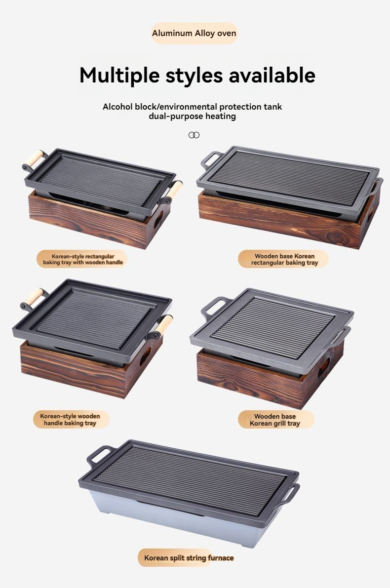 Aluminum Alloy Korean Barbecue - Raclette Grill Table review and price